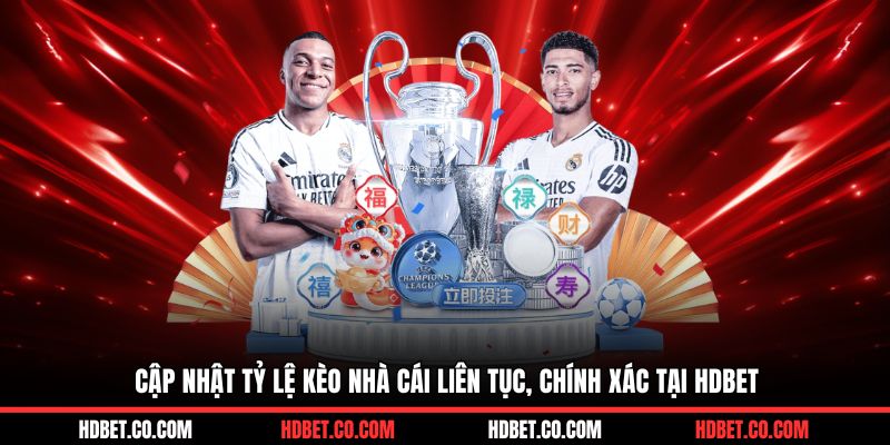 Cập nhật ty le keo nha cai liên tục, chính xác tại HDBET