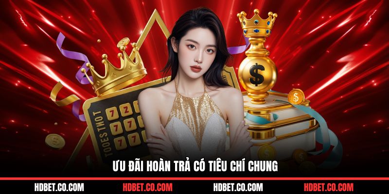 Ưu đãi hoàn trả có tiêu chí chung